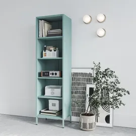 Jan Nowak Bücherregal Mario 50 x 35 x 180 cm Meeresgrün