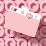 Für Sofortdruckkamera für 7,6 cm HD-Thermodrucker, tintenlos, 1200 mAh, Videoaufzeichnung, Spielzeug für Jungen und Mädchen, Geburtstagsparty