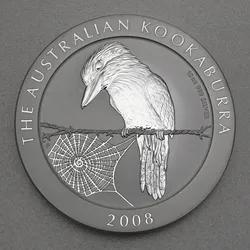 Silbermünze 10oz Kookaburra 2008 (Australien)