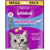 Whiskas whiskas® Katzen-Leckerli Knuspertaschen mit Lachs 180,0 g