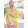 GOLDNER Langarm Feinstrick-Cardigan Gelb 42