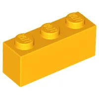 50 Stück Lego, Teile Nr. 3622 in Helles Hellorange (Bright Light Orange)