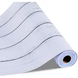 Vevor Wandtapete 45 cm x 12 m 0 g Weiß