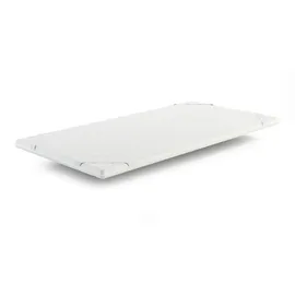 MSS e.K. Viscoschaum Matratzentopper 140 x 190 cm weiß