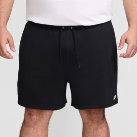 Nike Club French Terry Shorts Herren 010 - black/black/white XXL