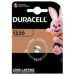 Duracell Lithium CR1220 Knopfzelle (1er Blister)