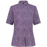 CMP 31t7196 Kurzarmhemd - Blue / Malva / White