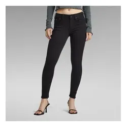 G-Star für Damen. D05477-B964-A810 Jeans Arc 3D Mid Waist Skinny skinny schwarz (24/28), Lässig, Baumwolle, Denim