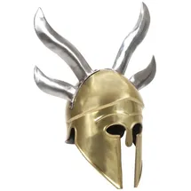 vidaXL Griechischer Krieger-Helm Kostüm Erwachsene Einheitsgröße
