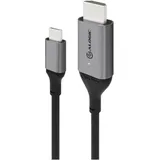 Alogic USB-C zu HDMI Kabel 1 m Grau