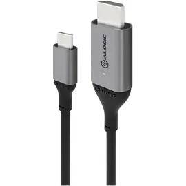 Alogic USB-C zu HDMI Kabel 1 m Grau