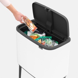 Brabantia Bo Touch Bin 36 l white