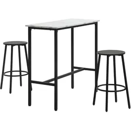 Homcom Bartisch Set 100 x 40 x 90 cm mehrfarbig
