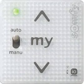 SOMFY Smoove A/M IN io Funkwandsender 1-Kanal transparent/weiß