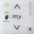 SOMFY Smoove A/M IN io Funkwandsender 1-Kanal transparent/weiß