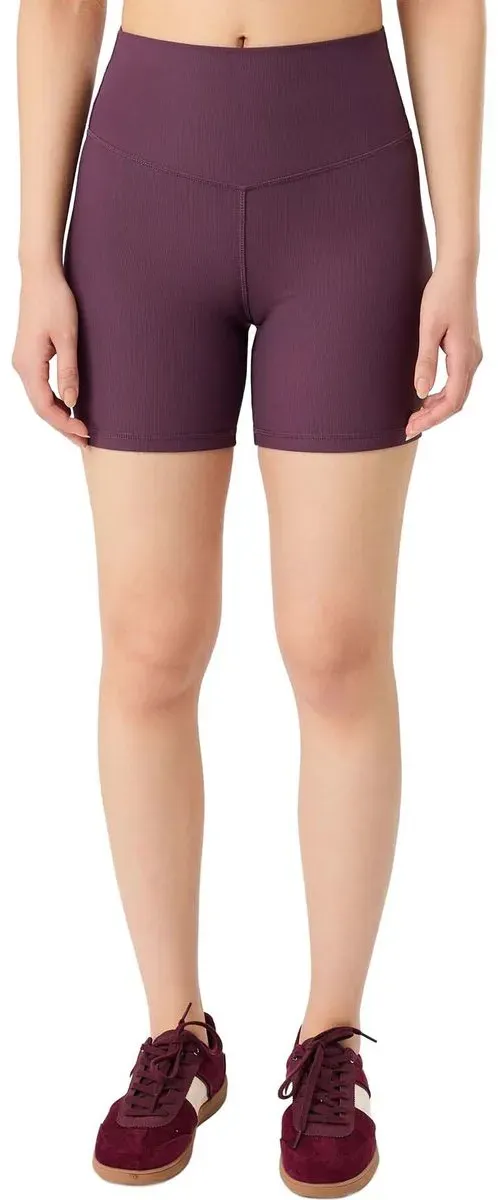 Mandala Biker Shorts burgundy M