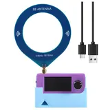 Kompatibel Mit Dem Mini-taschenradio Si4732 Lsb, Mit Usb-schnittstelle, Am/fm/am-radiofunktion, 180-mhz-antenne, Hf/sw/mw/vhf-radiofunktion Und 1,9-zoll-ips-bildschirm.