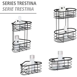 Wenko Eckregal Trestina 2 Etagen schwarz