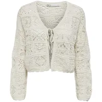 Only ONLBEACH Strickjacke Weiß XS
