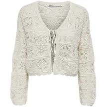 Only ONLBEACH Strickjacke Weiß XS