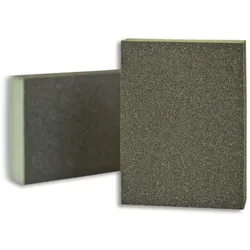 3M Schleifschwamm, vierseitig beschichtet, 68 mm x 100 mm x 26 mm, hart, medium #68027