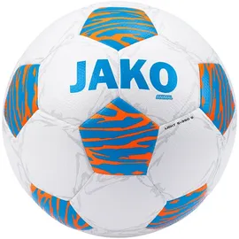 Jako Animal Leicht-Fußball 643 weiß/blau/neonorange 350g 5