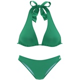 LASCANA X16017-LN-36C/D Bademode Klassischer Bikini grün