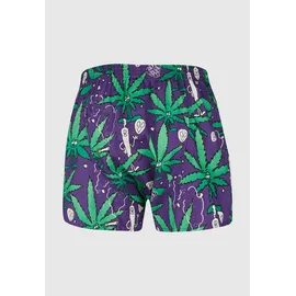 Lousy Livin Boxershorts OuterSpace / Schwarz / Lila S 2er Pack