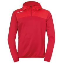 Kempa Emotion 2.0 Quarter Zip Hoodie, chilirot/rot 4XL