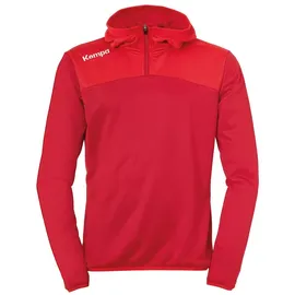 Kempa Emotion 2.0 Quarter Zip Hoodie, chilirot/rot 4XL
