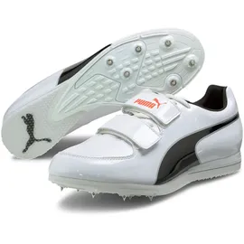 Puma evoSPEED Triple Jump Leichtathletikschuhe white/black/lava blast 46