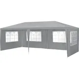 casa.pro Pavillon Wedau 6 x 3 m Dunkelgrau