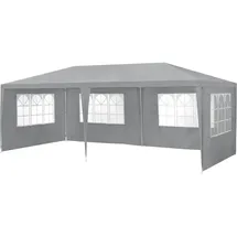 casa.pro Pavillon Wedau 6 x 3 m Dunkelgrau