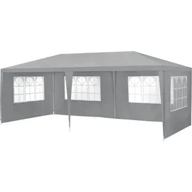 casa.pro Pavillon Wedau 6 x 3 m Dunkelgrau