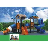 Garten Spielturm mit Rutsche Spielplätze Kinderspielplatz Dschungel Typ