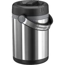 Emsa Mobility Speisegefäß edelstahl/schwarz 1,7 l