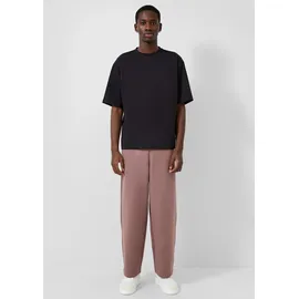 QS Jogginghose Loose Fit Braun XL