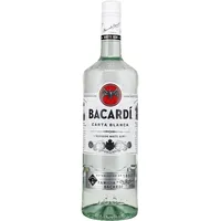 Bacardi Carta Blanca 37,5% vol 1 l