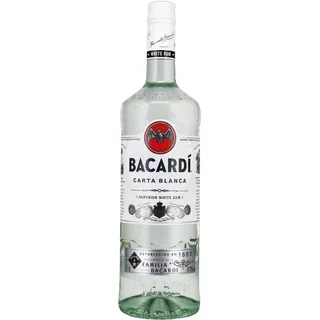 Bacardi Carta Blanca 37,5% vol 1 l