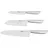 Tefal Precision Messerset 3-tlg. Kochmesser 15 cm/Universalmesser 12 cm/Schälmesser 9 cm grau
