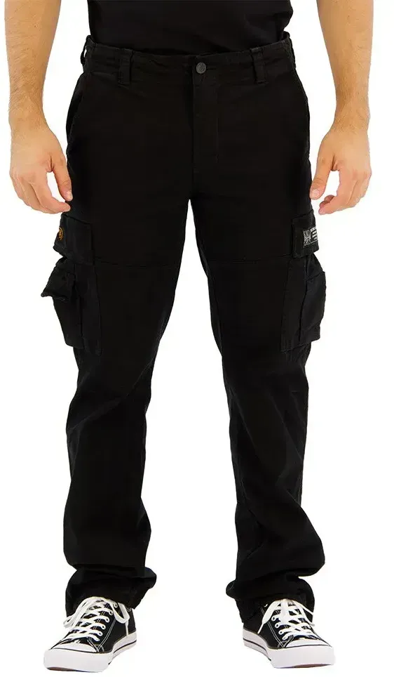 West Coast Choppers M-65 Cargo Hosen - Vintage Black - M