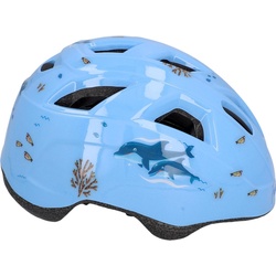 FISCHER Fahrrad Fahrradhelm Fahrradhelm Kinder Plus Dolphin XS/S blau