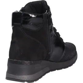 WALDLÄUFER Stiefelette Stiefelette Leder/Textil - Schwarz