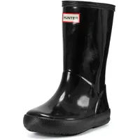 HUNTER Boots Damen Women's Original Back Adjustable Short Gummistiefel Schwarz 36 - 36 EU