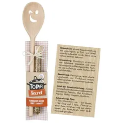 Gilde Holz Kochlöffel+Gewüzmischung