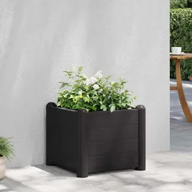 furnicato Hochbeet 43 x 43 x 35 cm Anthrazit