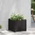 furnicato Hochbeet 43 x 43 x 35 cm Anthrazit
