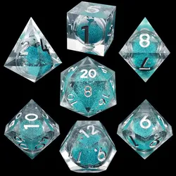Liquido (Flüssigwürfel mit Glitzer) - Turquoise