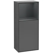 Villeroy & Boch Finion G510HGGK Seitenschrank 41,8 x 93,6 cm Midnight Blue/Anthrazit MDF, Massivholz