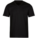 Trigema Herren 637203 T-Shirt schwarz, (schwarz 008), XXL,